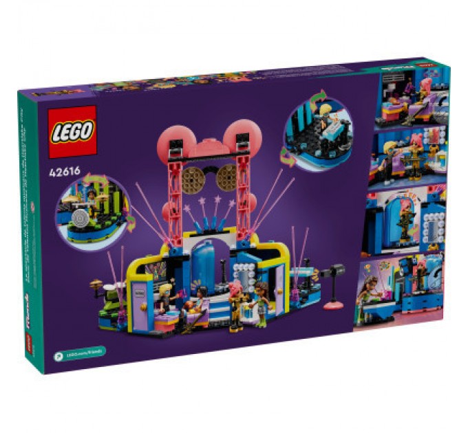 LEGO Конструктор LEGO Friends Музичне шоу талантів Хартлейк-Сіті 669 деталей (42616)