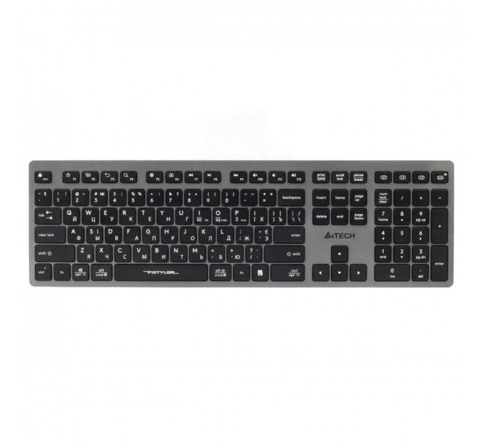 Клавиатура беспроводная A4Tech FBX50C Grey