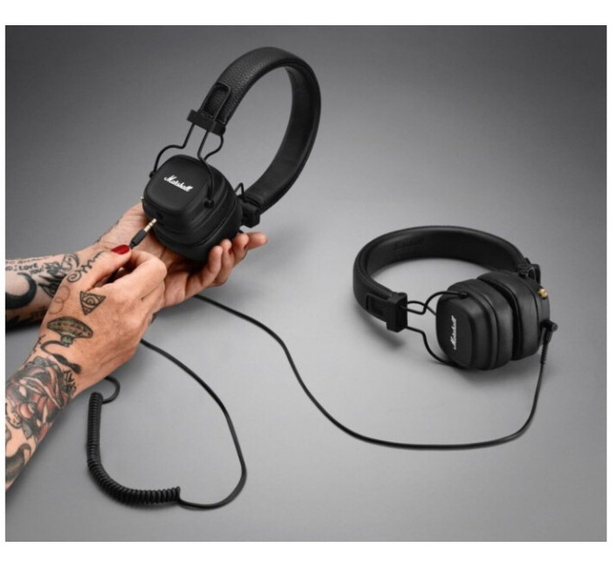 Bluetooth-гарнітура Marshall Major IV Black (1005773)