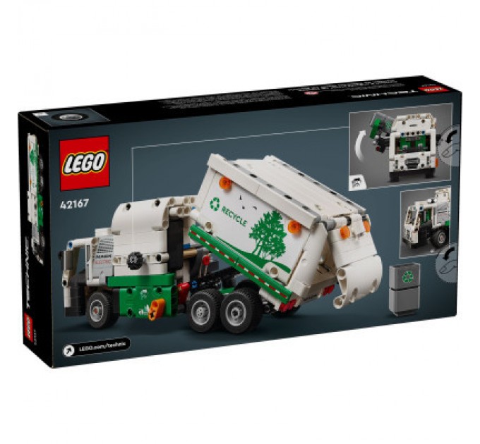 LEGO Конструктор LEGO Technic Сміттєвоз Mack LR Electric 503 деталей (42167)