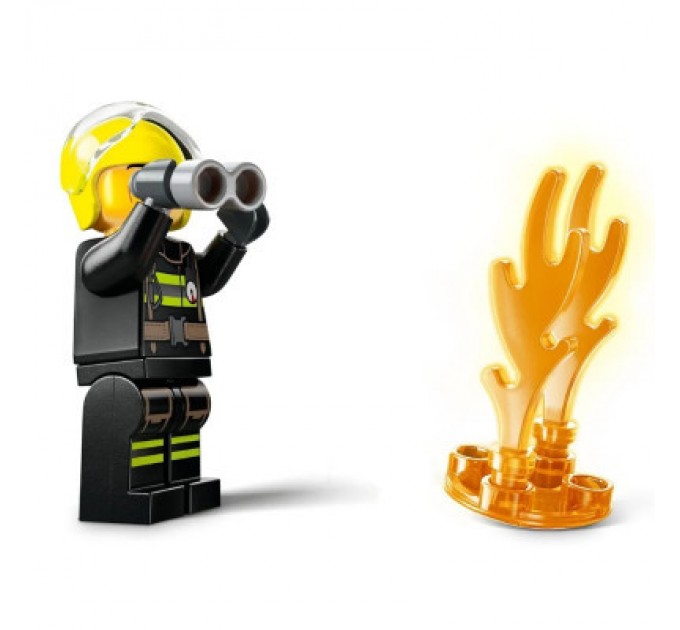 LEGO Конструктор LEGO City Пожежний рятувальний гелікоптер 85 деталей (60411)