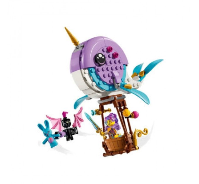 LEGO Конструктор LEGO DREAMZzz Повітряна куля Іззі «Нарвал» 156 деталей (71472)