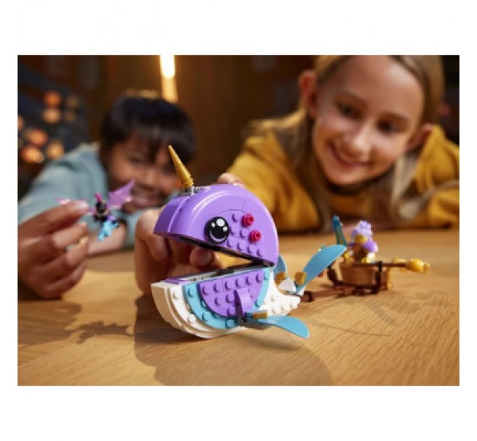 LEGO Конструктор LEGO DREAMZzz Повітряна куля Іззі «Нарвал» 156 деталей (71472)