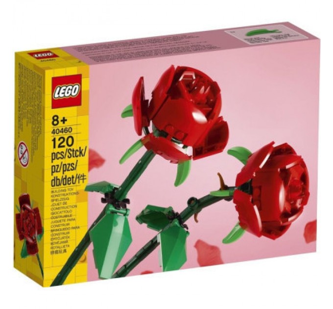LEGO Конструктор LEGO Iconic Троянди 120 деталей (40460)