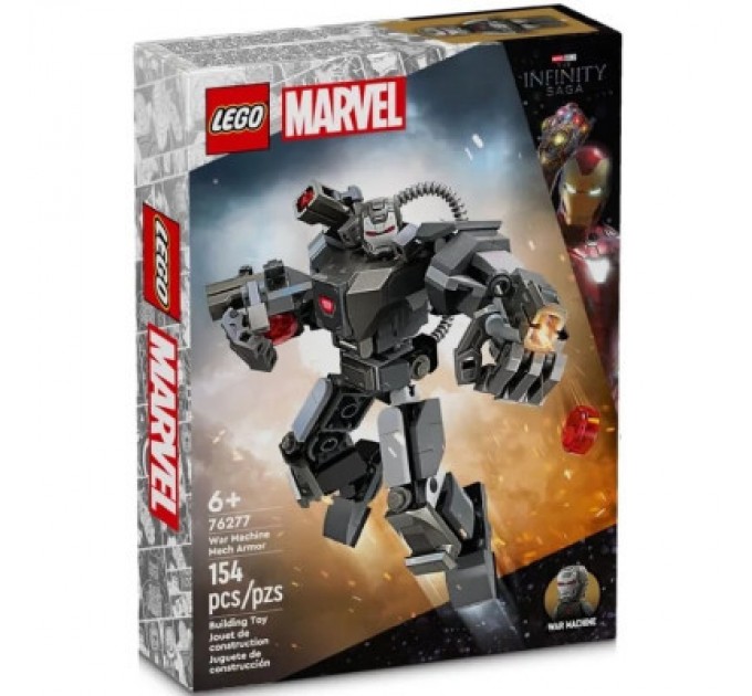 LEGO Конструктор LEGO Super Heroes Робот Бойової машини 154 деталей (76277)