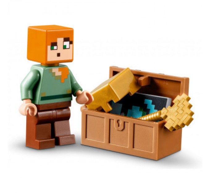 Конструктор LEGO Minecraft Зброярня 203 деталей (21252)
