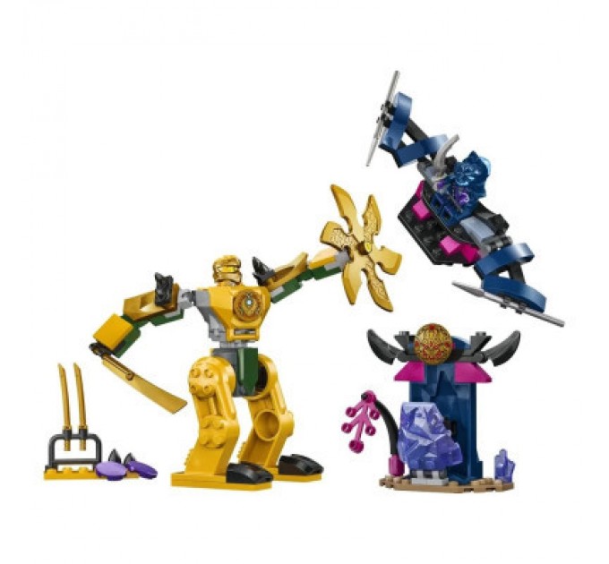 LEGO Конструктор LEGO NINJAGO Бойовий робот Аріна 104 деталей (71804)