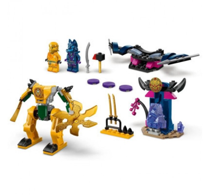 LEGO Конструктор LEGO NINJAGO Бойовий робот Аріна 104 деталей (71804)