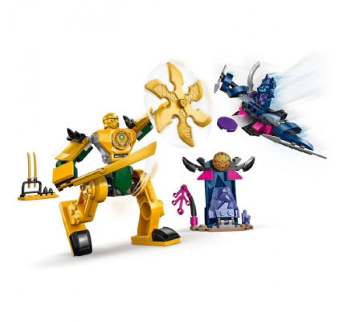 LEGO Конструктор LEGO NINJAGO Бойовий робот Аріна 104 деталей (71804)