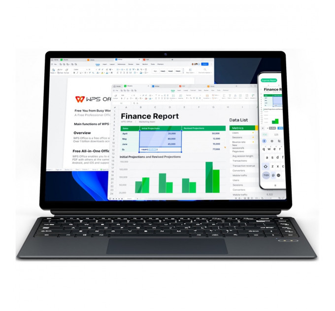 Ноутбук KUU 14 book 2 in 1 (756797951970); 14" WUXGA (1920x1200) IPS LED глянцевый сенсорный / Intel N100 (3.4 ГГц) / RAM 16 ГБ / SSD 512 ГБ / Intel UHD Graphics / без ОП / Wi-Fi / BT / веб-камера / Windows 11 / 0.95 кг / серый
