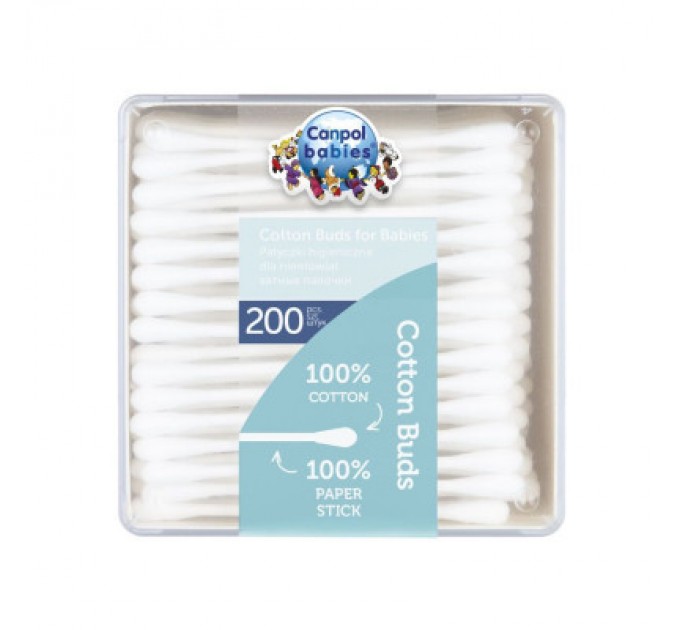 Canpol babies Ватні палички Canpol babies 200 шт. (3/116)