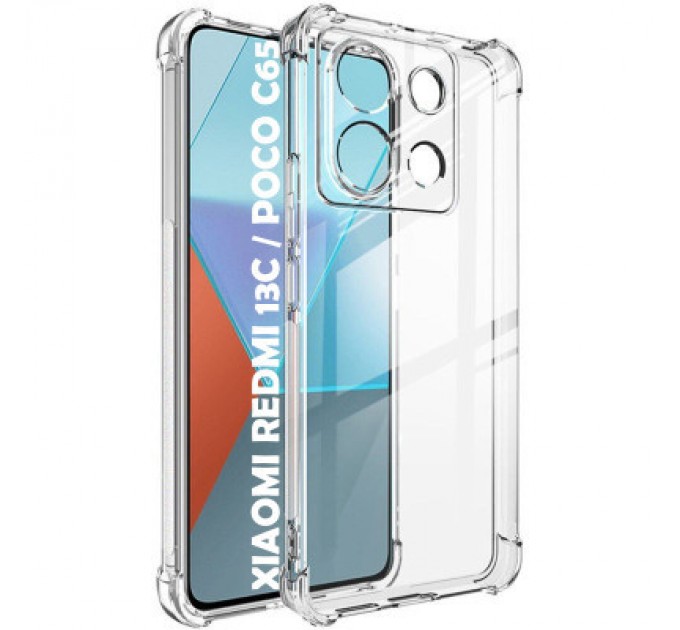 BeCover Чохол до мобільного телефона BeCover Anti-Shock Xiaomi Redmi 13C / Poco C65 Clear (710476)
