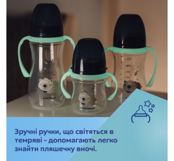 Пляшечка для годування Canpol babies Easystart Sleepy Koala 300 мл блакитна (35/238_blu)