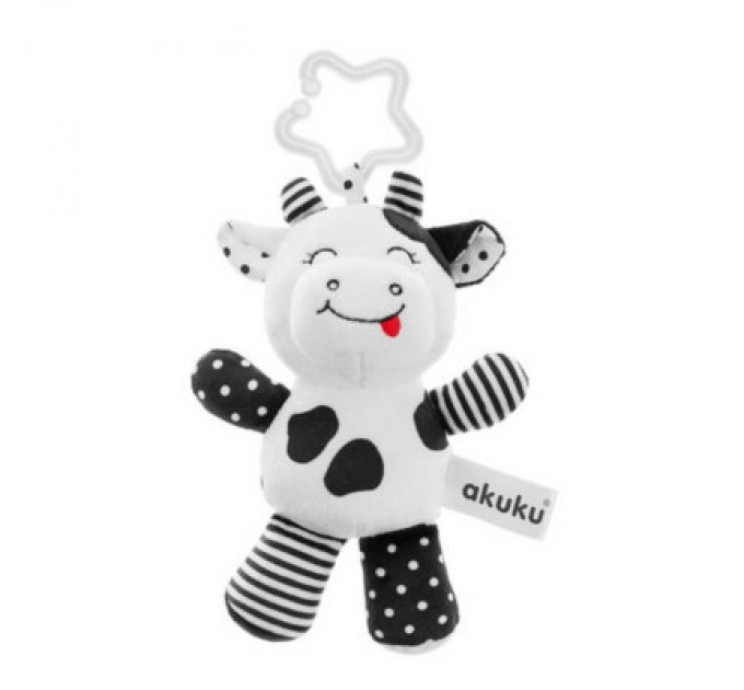 Іграшка на коляску Akuku Корова Чорно-біла (A0471)