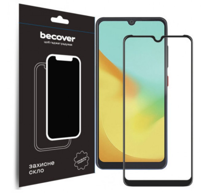 BeCover Скло захисне BeCover ZTE Blade V50 Vita Black (710448)