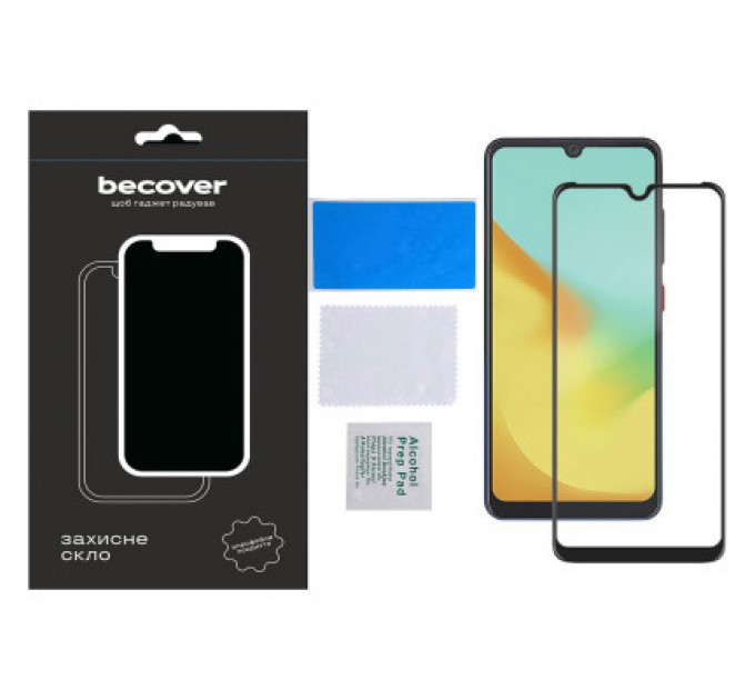 BeCover Скло захисне BeCover ZTE Blade V50 Vita Black (710448)