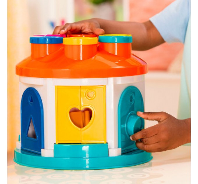 Battat Розвиваюча іграшка Battat Lite сортер Розумний будиночок 12 форм (BT4580Z)