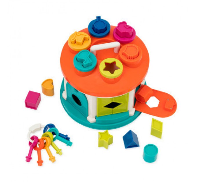 Battat Розвиваюча іграшка Battat Lite сортер Розумний будиночок 12 форм (BT4580Z)
