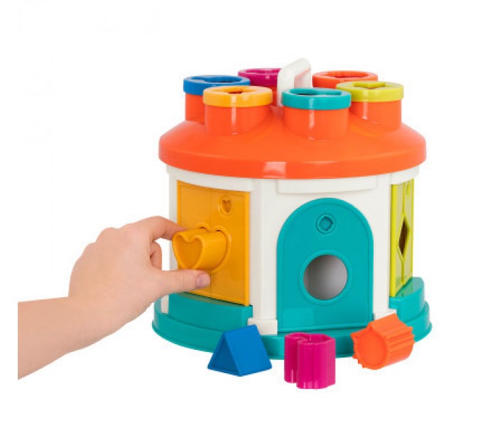 Battat Розвиваюча іграшка Battat Lite сортер Розумний будиночок 12 форм (BT4580Z)
