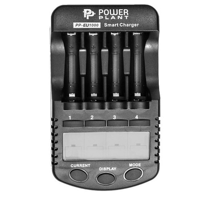 PowerPlant Зарядний пристрій для акумуляторів PowerPlant PP-EU1000 (DV00DV2362)