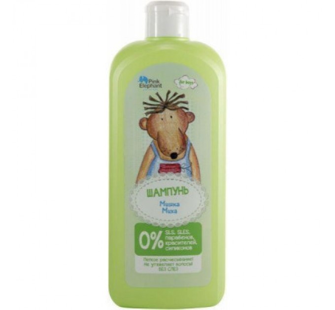 Pink Elephant Дитячий шампунь Pink Elephant Ведмедик Міха 500 мл (8588006040937)