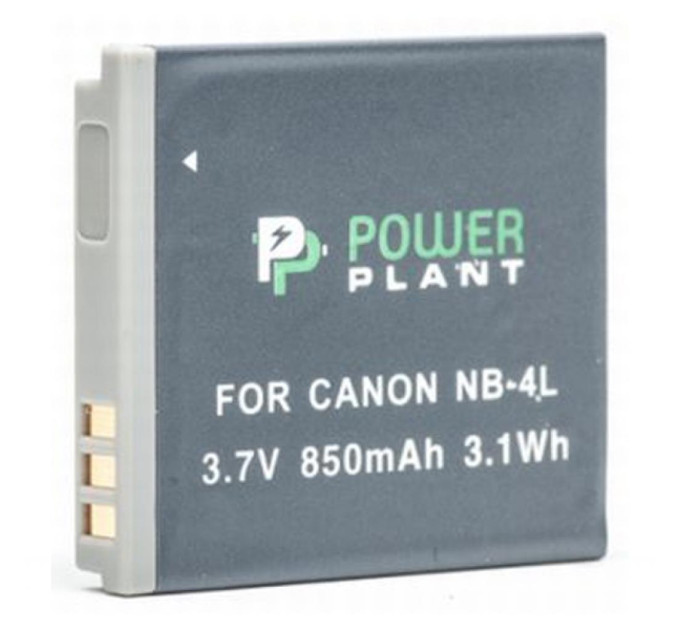 PowerPlant Акумулятор до фото/відео PowerPlant Canon NB-4L (DV00DV1006)