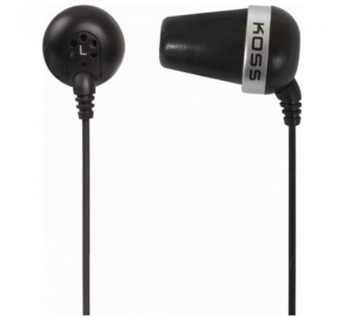 Навушники Koss The Plug Black (196635.101)