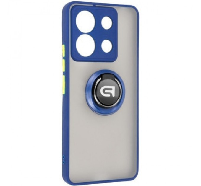 Armorstandart Чохол до мобільного телефона Armorstandart Frosted Matte Ring Xiaomi Redmi Note 13 Pro 5G / Poco X6 5G Navy Blue (ARM72726)