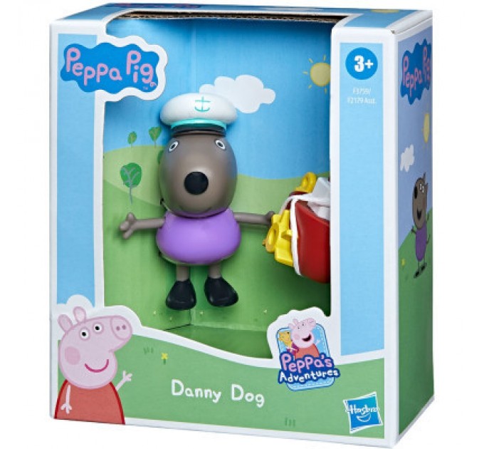 Peppa Pig Фігурка Peppa Pig Денні з корабликом (F3759)