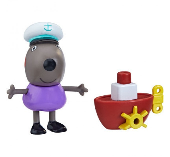 Peppa Pig Фігурка Peppa Pig Денні з корабликом (F3759)