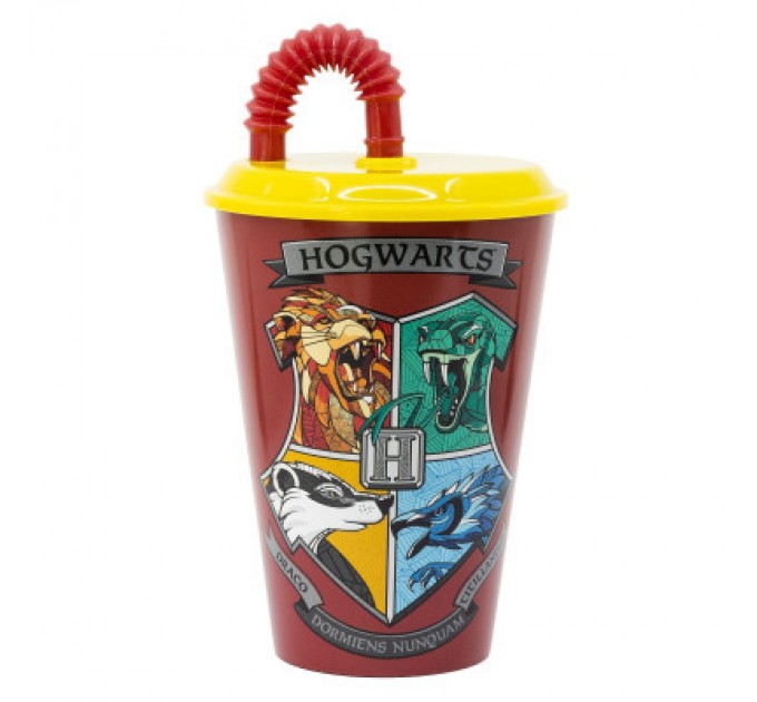 Stor Поїльник-непроливайка Stor Harry Potter School Shields 430 мл (Stor-14130)