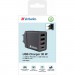 Зарядний пристрій Verbatim USB 30W PD3.0 4-ports black (49700)