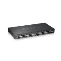 Коммутатор ZYXEL GS1920-48V2 (GS1920-48V2-EU0101F) (44xGE, 4xGE/SFP, 2хSFP, Smart, NebulaFlex)