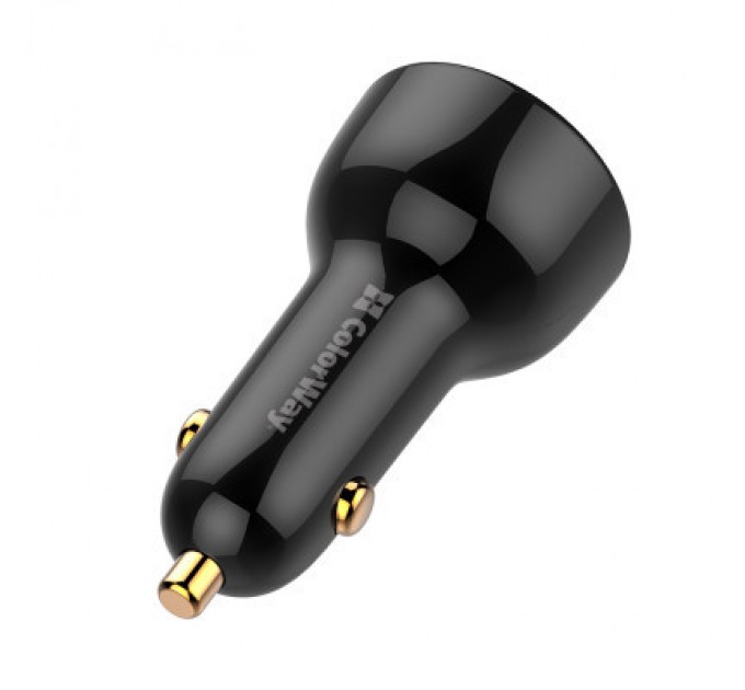 ColorWay Зарядний пристрій ColorWay Power Delivery PPS USB (USB-A + USB-C) (100W) Black (CW-CHA044PD-BK)