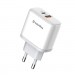 ColorWay Зарядний пристрій ColorWay Power Delivery Port PPS USB (Type-C PD+ USB QC3.0) (45W) white (CW-CHS042PD-WT)