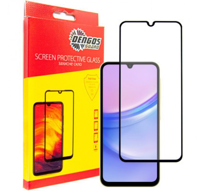 Dengos Скло захисне Dengos Samsung Galaxy A25 (black) (TGFG-336)