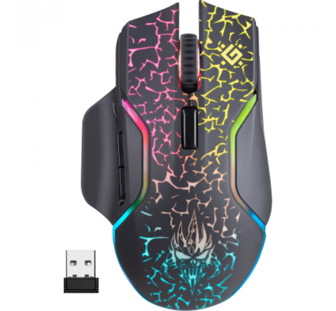 Мишка Defender Oneshot GM-067 Wireless Black (52067)