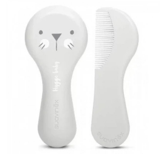 Suavinex Набір для догляду за дитиною Suavinex гребінці 2шт білі (400263/2)