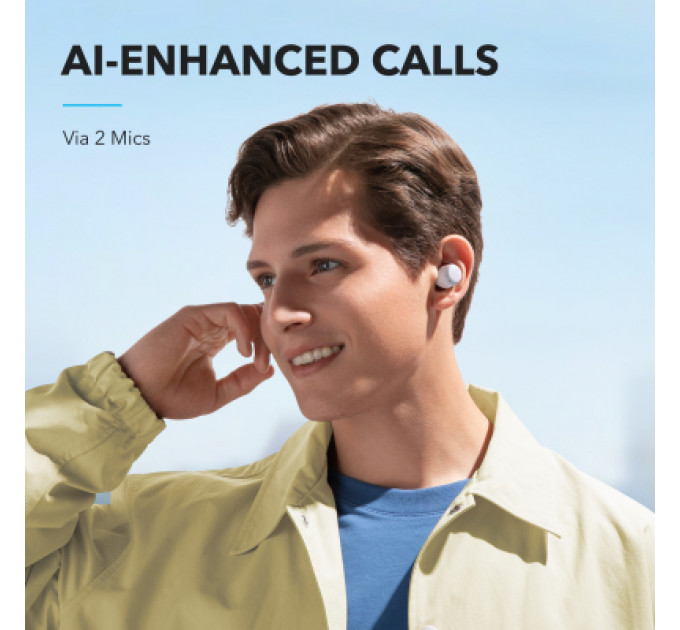 Навушники Anker SoundCore A25i White (A3948G22)