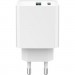 Gembird Зарядний пристрій Gembird USB-A + Type-C (PD20W + QC3.0 18W) white (TA-UC-PDQC20-01-W)