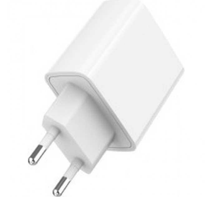 Gembird Зарядний пристрій Gembird USB-A + Type-C (PD20W + QC3.0 18W) white (TA-UC-PDQC20-01-W)