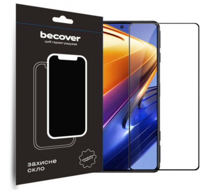 BeCover Скло захисне BeCover Tecno Spark 20 (KJ5n) Black (710626)