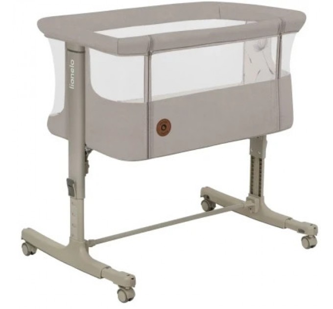 Lionelo Ліжечко Lionelo приставне Aurora Beige Sand (LO-AURORA BEIGE SAND)