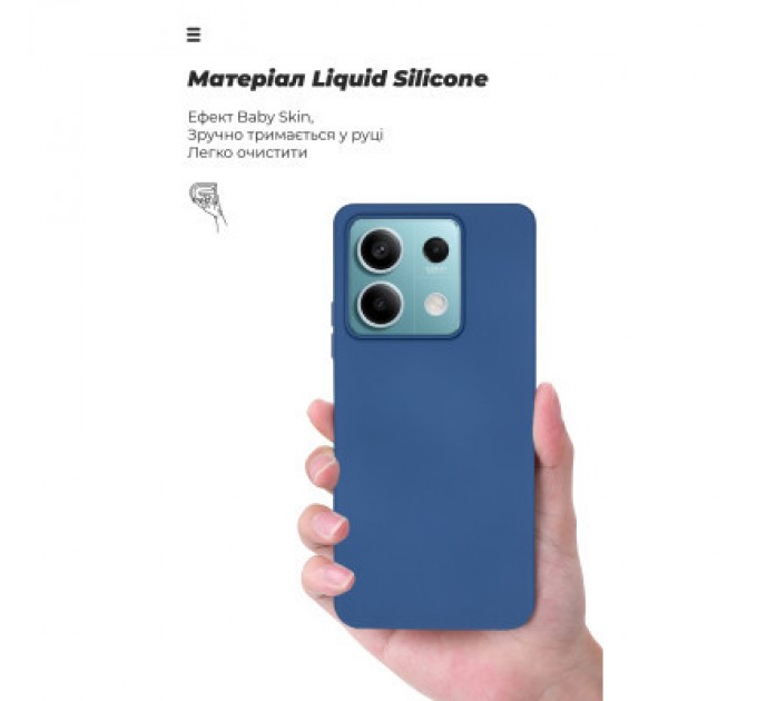 Armorstandart Чохол до мобільного телефона Armorstandart ICON Case Xiaomi Redmi Note 13 5G Dark Blue (ARM71888)