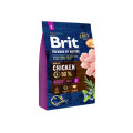 Brit Premium Сухий корм для собак Brit Premium Dog Adult S 3 кг (8595602526291)