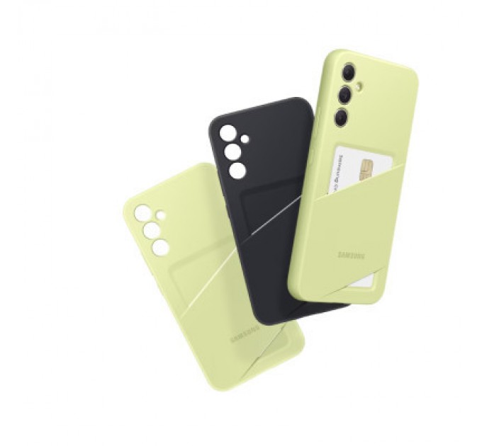 Samsung Чохол до мобільного телефона Samsung Galaxy A15 (A156) Card Slot Case Lime (EF-OA156TMEGWW)