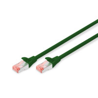 Патч-корд 0.5м, CAT 6 S-FTP, AWG 27/7, LSZH, green Digitus (DK-1644-005/G)