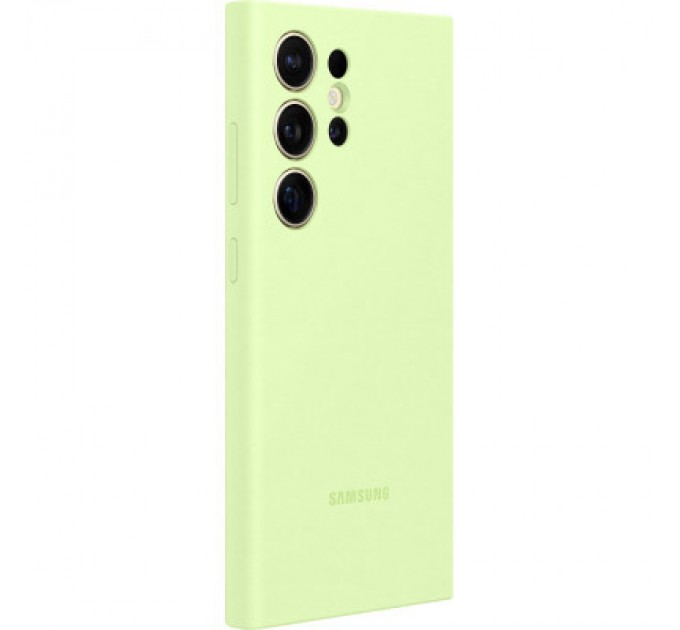 Samsung Чохол до мобільного телефона Samsung Galaxy S24 Ultra (S928) Silicone Case Lime (EF-PS928TGEGWW)