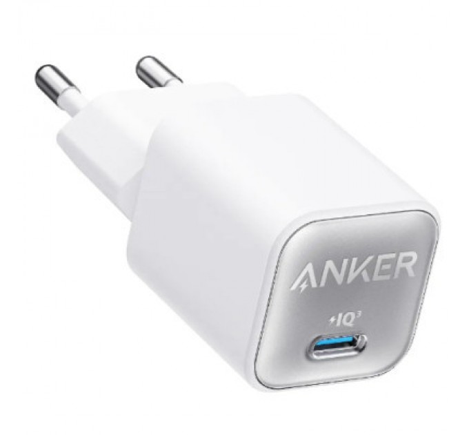 Anker Зарядний пристрій Anker PowerPort 511 Nano III - 30W USB-C White (A2147G21)