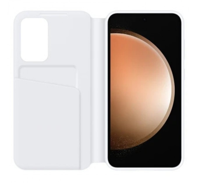 Samsung Чохол до мобільного телефона Samsung S23 FE Smart View Wallet Case White (EF-ZS711CWEGWW)